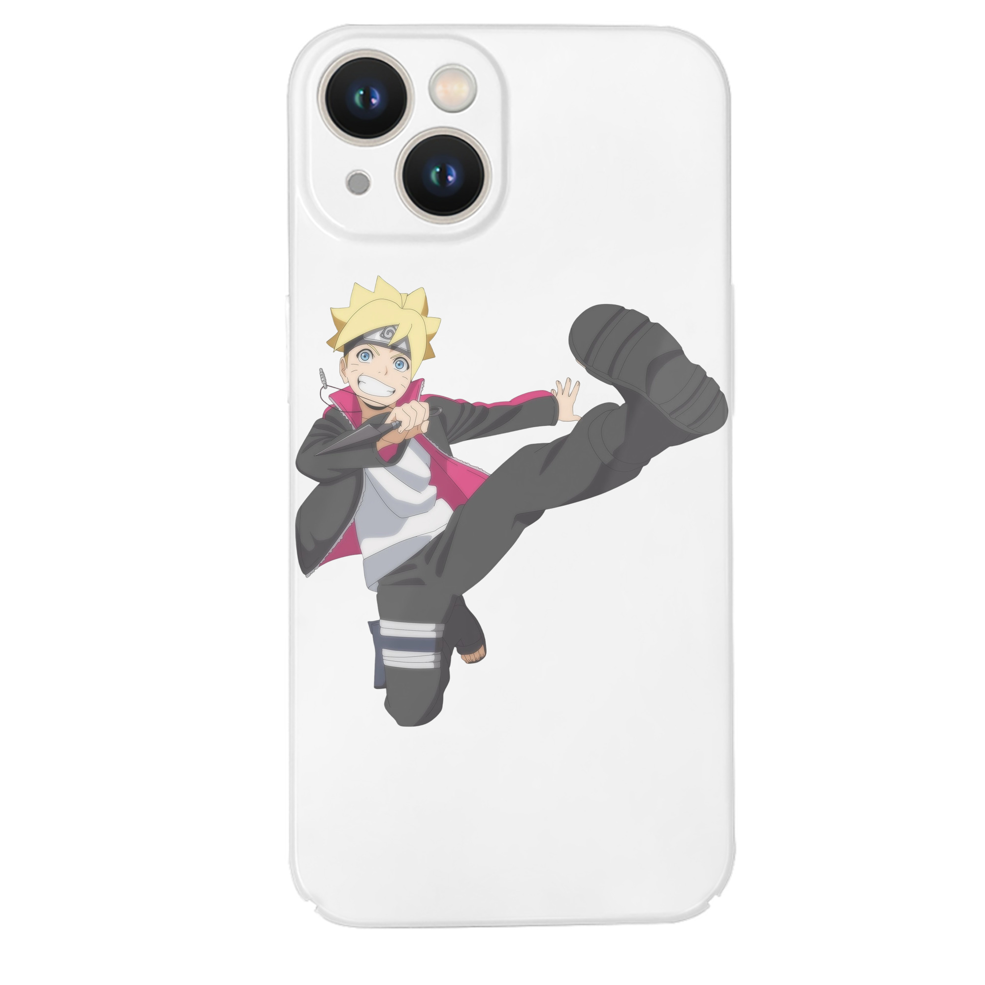 （画像用） NARUTO -ナルト- うずまき ボルト Uzumaki Boruto 【iPhone 14シリーズ対応】ハードケース